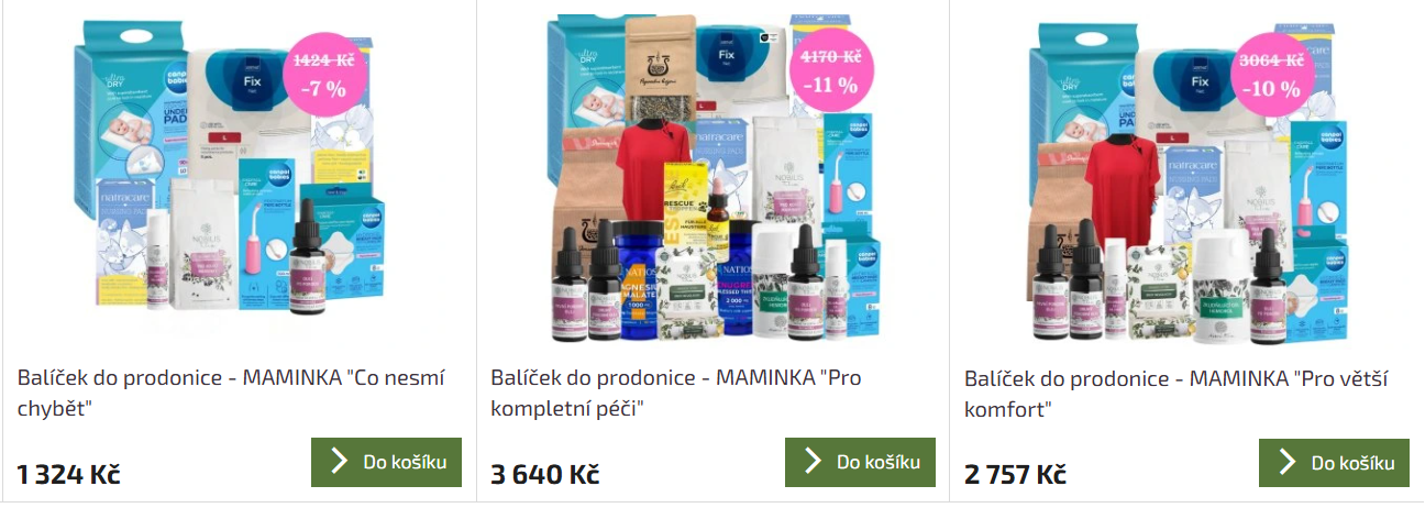 baner taška do porodnice